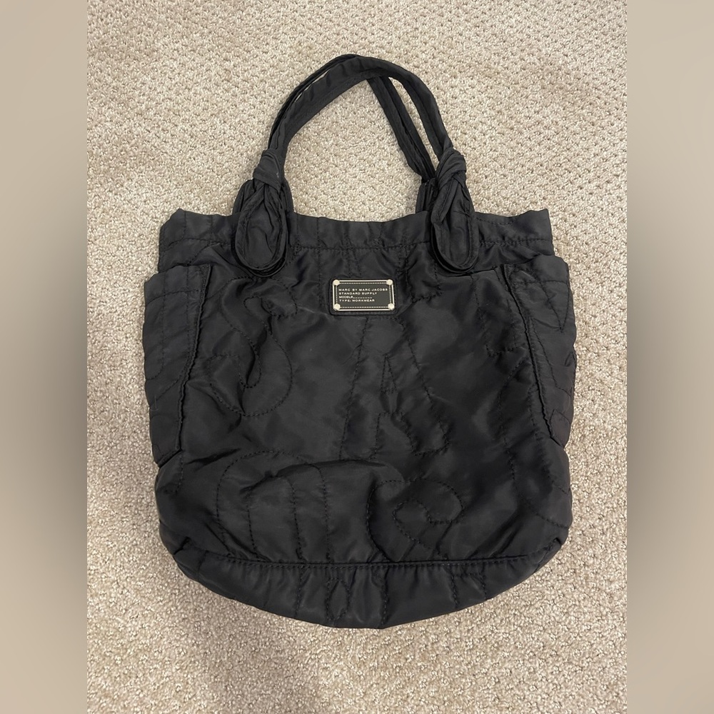 Marc Jacob’s Black Nylon Tote Bag